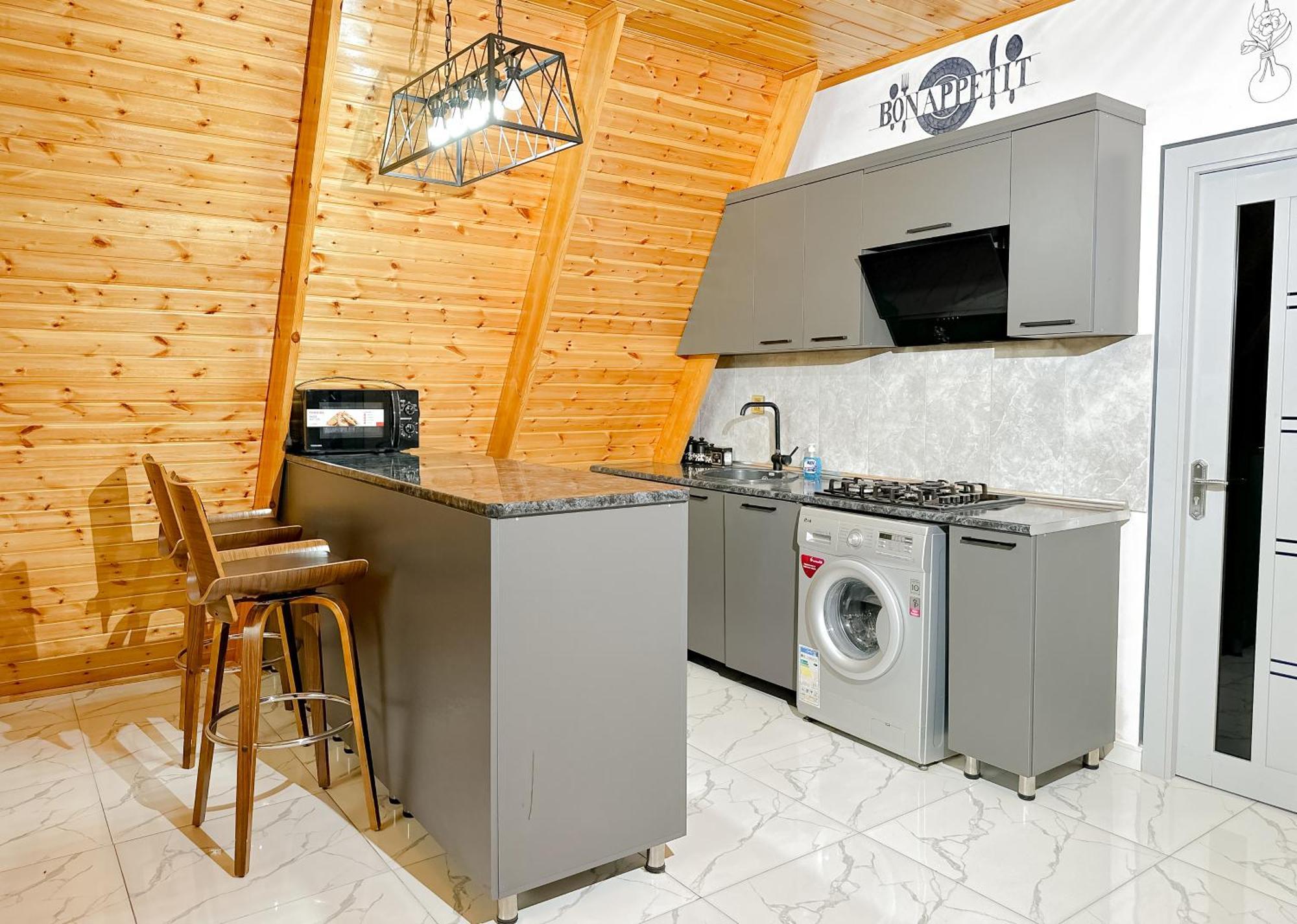 Qafqaz Family Chalet Qəbələ Exterior foto