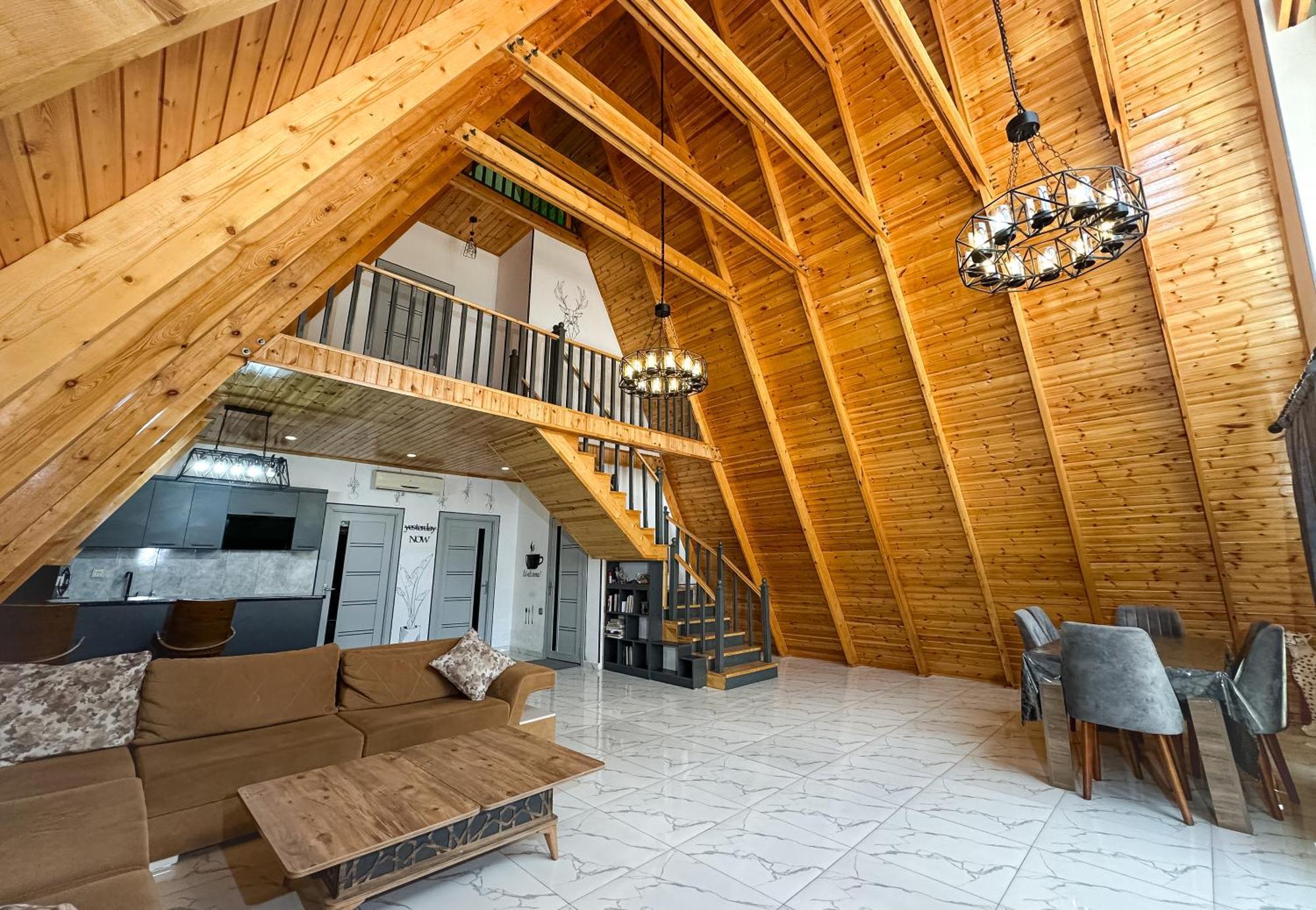 Qafqaz Family Chalet Qəbələ Exterior foto
